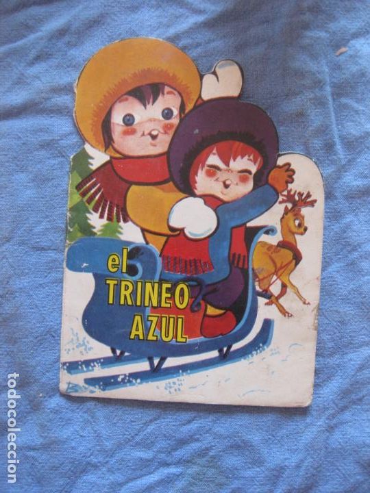 Libros de segunda mano: EL TRINEO AZUL. TROQUELADO TORAY. - Foto 1