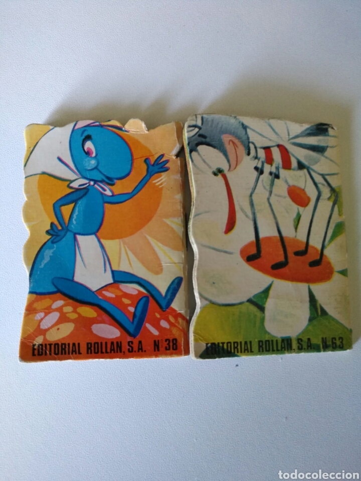 Libros de segunda mano: 2 mini contes col&middot;lecci&oacute; microbio - Foto 2