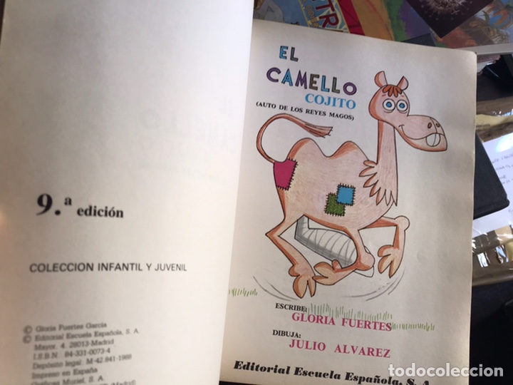 Libros de segunda mano: El camello cojito. Gloria fuertes - Foto 2