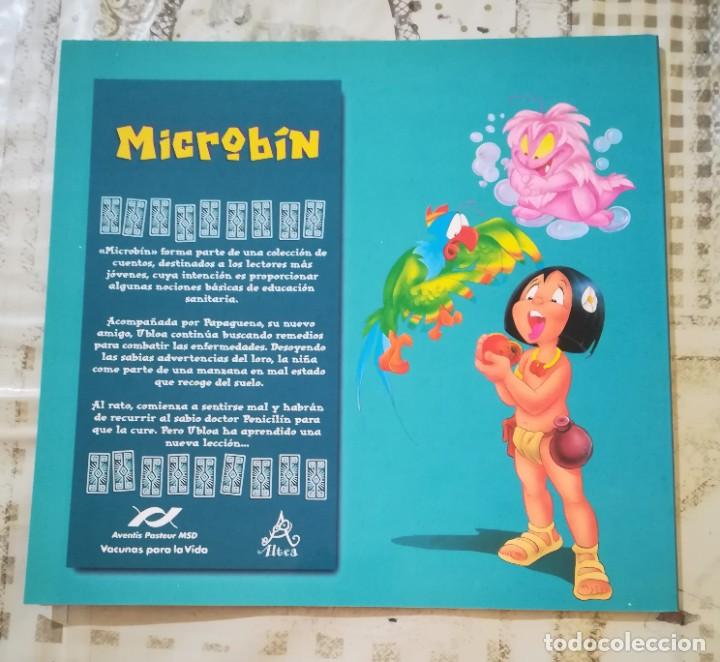 Libros de segunda mano: MIcrob&iacute;n - Rosa Pardina / Ilustraciones Bernat Serrat - Foto 2