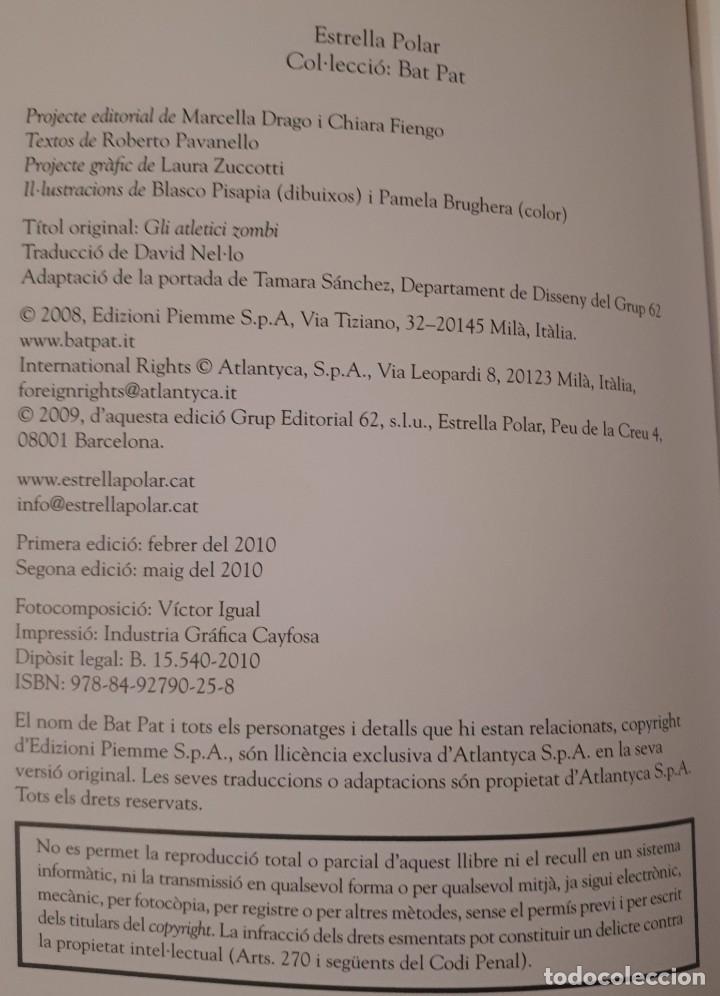 Libros de segunda mano: Bat Pat: Els zombies atletes &ndash; Roberto Pavanello - Foto 2