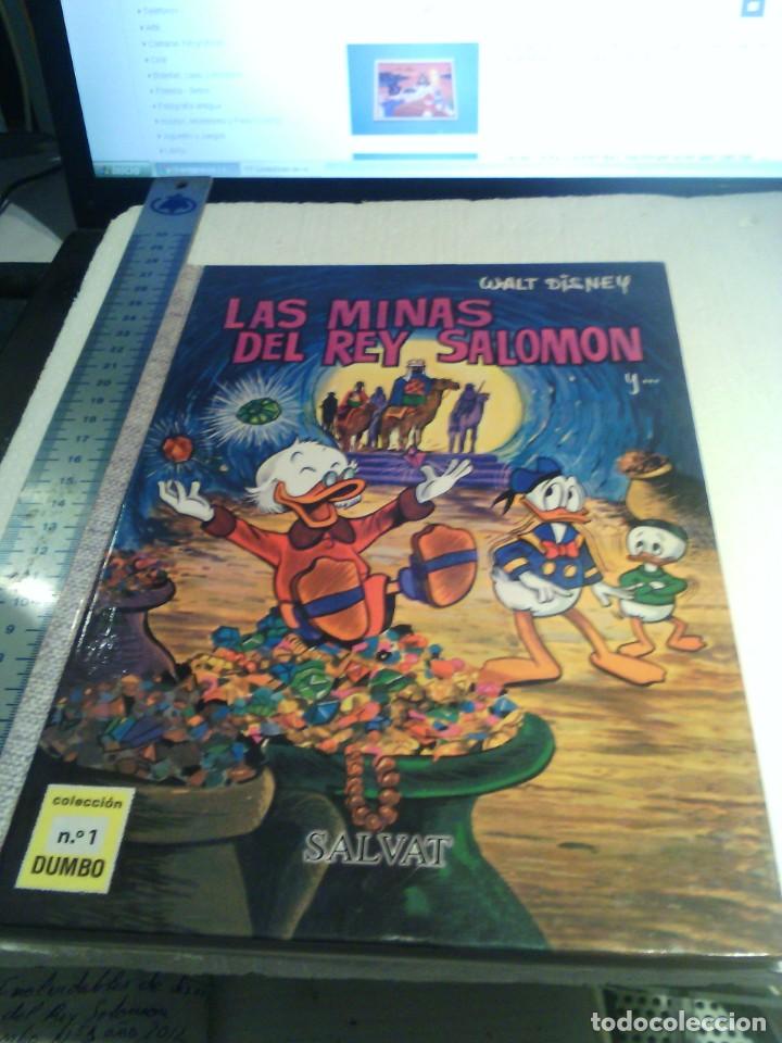 Libros de segunda mano: libro o comic de la coleccion inolvidables de disney n&ordm;1 las minas del rey salomon a&ntilde;o 2012