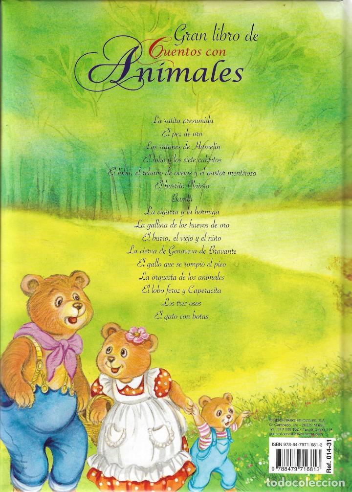 Libros de segunda mano: CUENTOS CON ANIMALES - SERVILIBRO - SUSAETA EDICIONES, S.A. 2016. - Foto 6