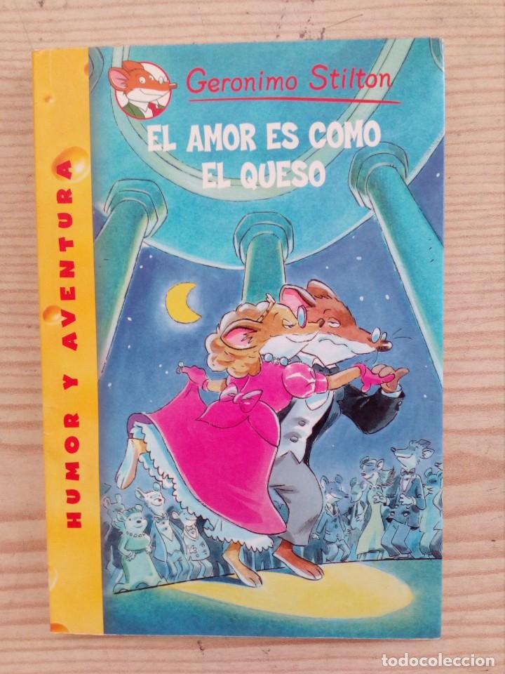 Libros de segunda mano: Geronimo Stilton - El Amor Es Como El Queso - Foto 1