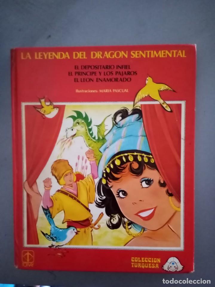 Libros de segunda mano: Cuento Infantil :La leyenda del drag&oacute;n sentimental - Foto 1
