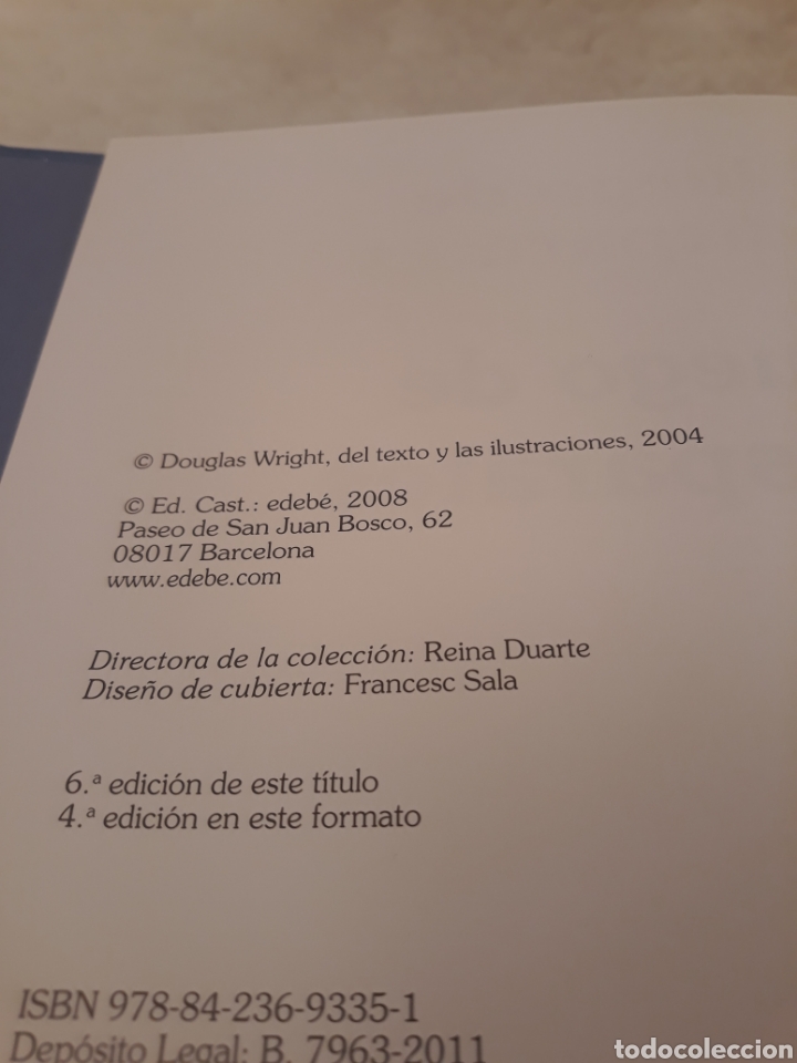 Libros de segunda mano: El juego de los disparates. Douglas Wright. Edeb&eacute;. - Foto 3
