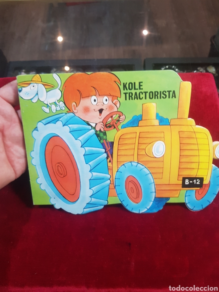 Libros de segunda mano: Cuento infantil troquelado cole tractorista tractor a&ntilde;os 1969 ediciones Galaor