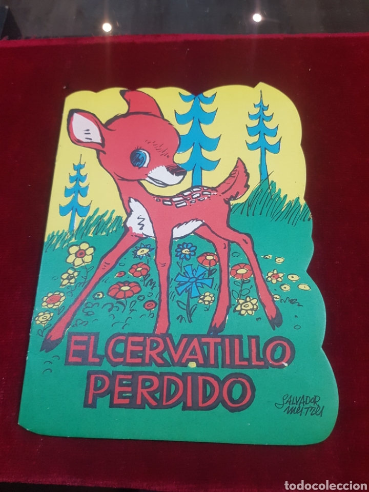Libros de segunda mano: Cuento infantil troquelado el cervatillo perdido ediciones redecilla Barcelona 1965