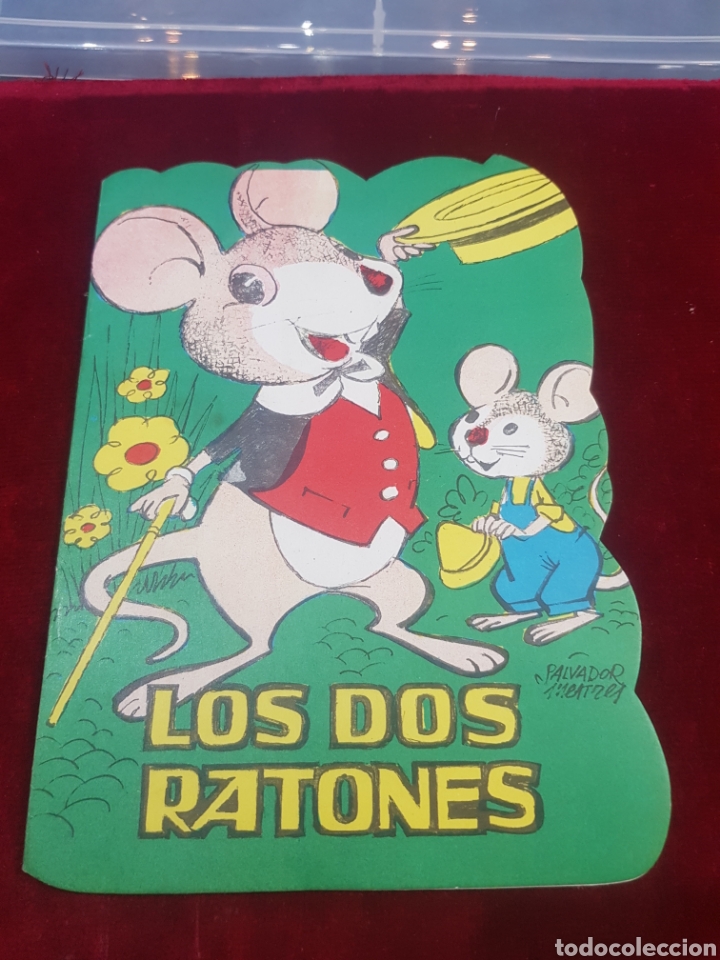 Libros de segunda mano: Cuento infantil troquelado los dos ratones ediciones redecilla Barcelona 1965