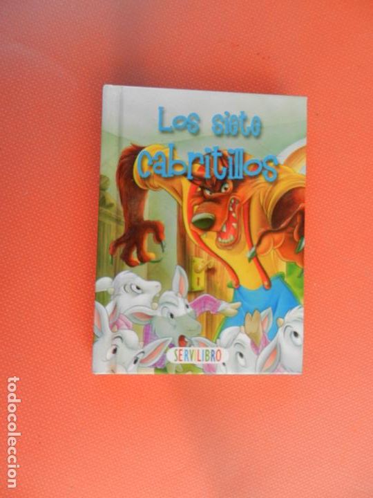 Libros de segunda mano: LOS SIETE CABRITILLOS - EDICIONES SERVILIBRO - MINILIBRO. - Foto 1