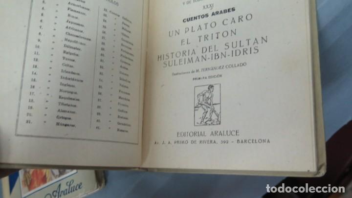 Libros de segunda mano: CUENTOS &Aacute;RABES. ARALUCE - Foto 2