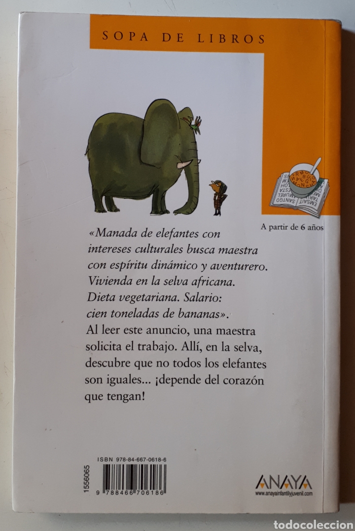 Libros de segunda mano: Libro Elefante coraz&oacute;n de p&aacute;jaro - Foto 2