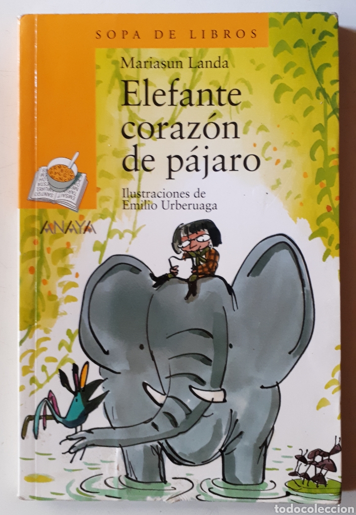 Libros de segunda mano: Libro Elefante coraz&oacute;n de p&aacute;jaro - Foto 1