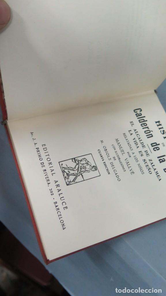 Libros de segunda mano: HISTORIAS DE CALDERON DE LA BARCA. ARALUCE. CUARTA EDICION - Foto 2