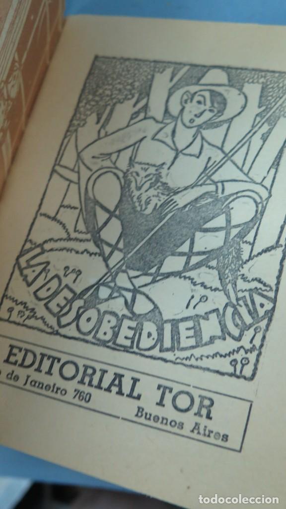 Libros de segunda mano: LA DESOBEDIENCIA. EDITORIAL TOR - Foto 2