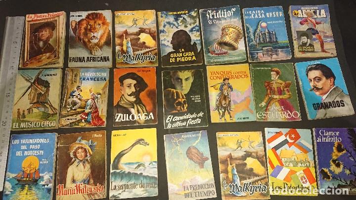 Libros de segunda mano: 21 LIBRITOS ANTIGUOS - ENCICLOPEDIA PULGA , LEER DESCRIPCION