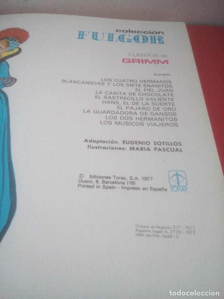 Libros de segunda mano: Grimm - Fulgor n&ordm; 1 - Toray - Mar&iacute;a Pascual - Foto 6