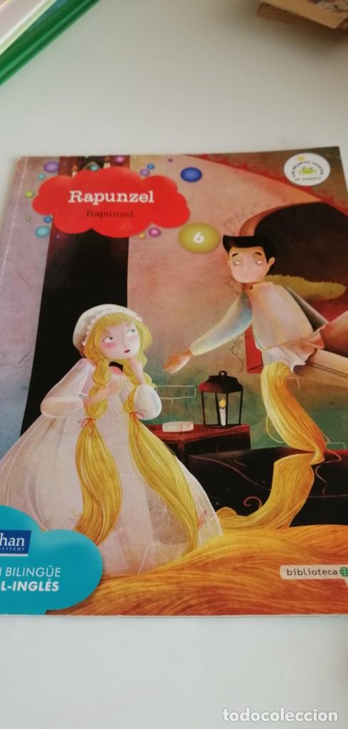 Libros de segunda mano: G-31 LIBRO RAPUNZEL EDICION BILINGUE EL MUNDO - Foto 1