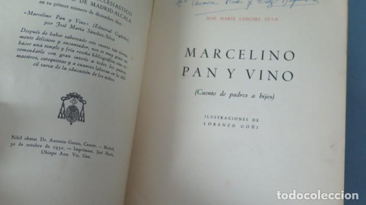 Libros de segunda mano: MARCELINO PAN Y VINO. SANCHEZ-SILVA - Foto 2