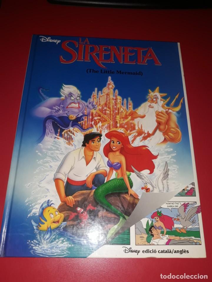Libros de segunda mano: La Sireneta Edici&oacute; Catal&agrave;/ Angl&egrave;s Disney Beascoa 1996 Editat com un C&oacute;mic - Foto 2