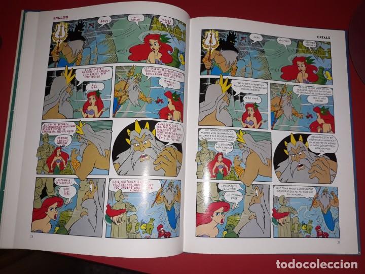 Libros de segunda mano: La Sireneta Edici&oacute; Catal&agrave;/ Angl&egrave;s Disney Beascoa 1996 Editat com un C&oacute;mic - Foto 3