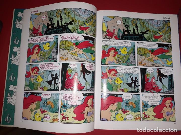 Libros de segunda mano: La Sireneta Edici&oacute; Catal&agrave;/ Angl&egrave;s Disney Beascoa 1996 Editat com un C&oacute;mic - Foto 4