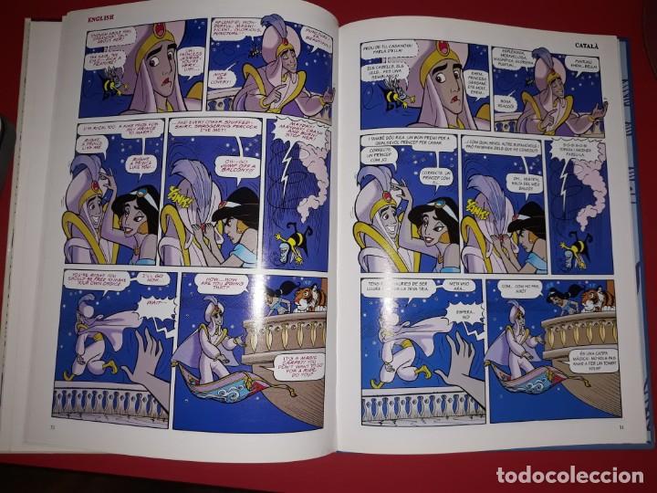 Libros de segunda mano: Aladd&iacute;n Edici&oacute; Catal&agrave;/ Angl&egrave;s Disney Beascoa 1996 Editat com un C&oacute;mic - Foto 3