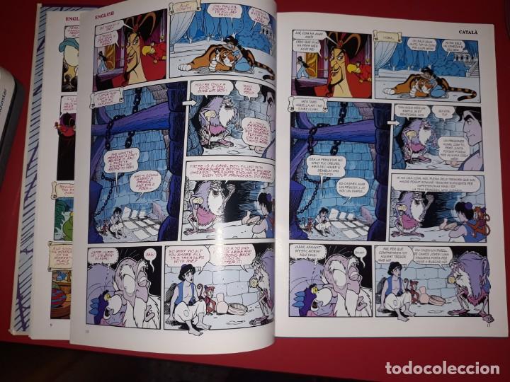 Libros de segunda mano: Aladd&iacute;n Edici&oacute; Catal&agrave;/ Angl&egrave;s Disney Beascoa 1996 Editat com un C&oacute;mic - Foto 4
