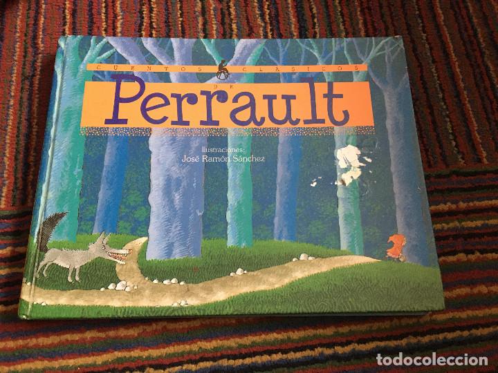 Libros de segunda mano: CUENTOS CL&Aacute;SICOS - PERRAULT - JOSE RAM&Oacute;N S&Aacute;NCHEZ - EDICIONES B&Oacute;VEDA - Foto 1