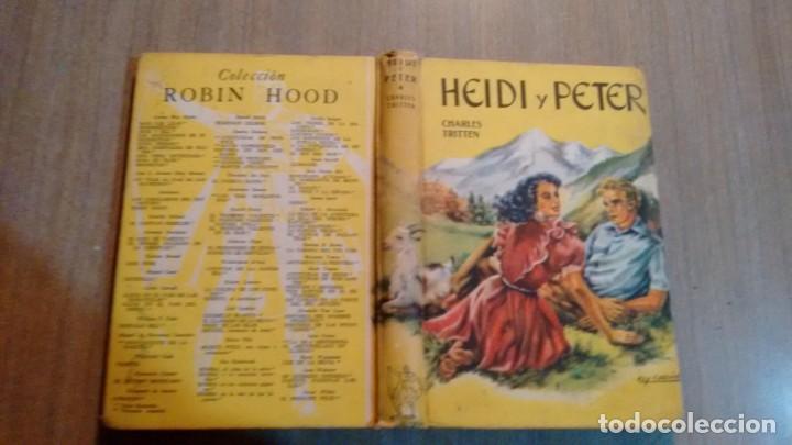 Libros de segunda mano: COLECCION ROBIN HOOD - HEIDI Y PETER - - Foto 1