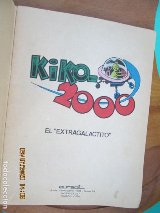 Libros de segunda mano: KIKO 2000 EL EXTRAGALACTITO - EUREDIT -1969 - Foto 3
