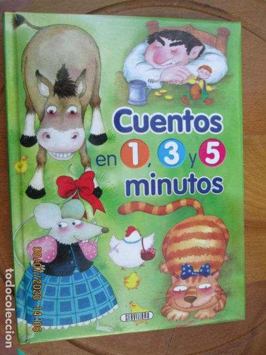 Libros de segunda mano: CUENTOS EN 1-3-5 MINUTOS - SERVILIBRO - Foto 1