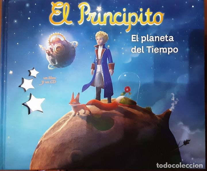 Libros de segunda mano: EL PRINCIPITO EL PLANETA DEL TIEMPO LIBRO Y CD - Foto 1
