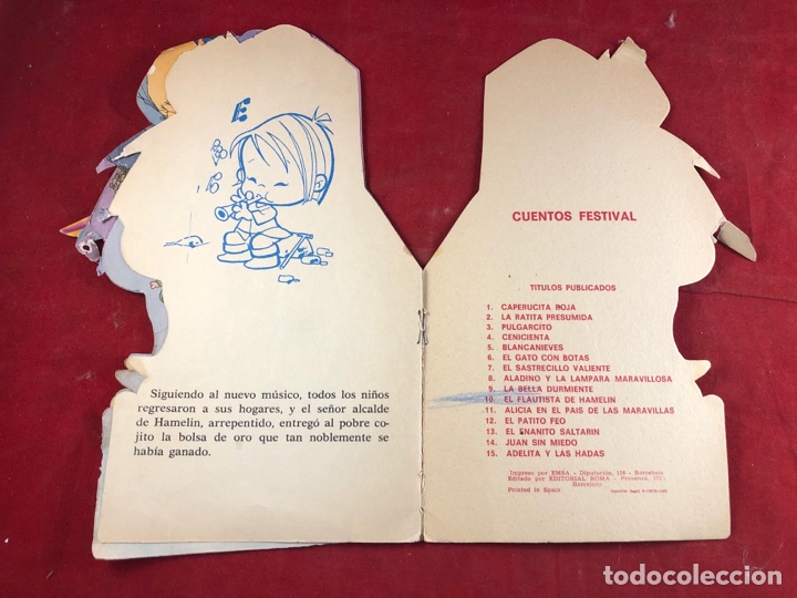Libros de segunda mano: El flautista de Amelin - Foto 3