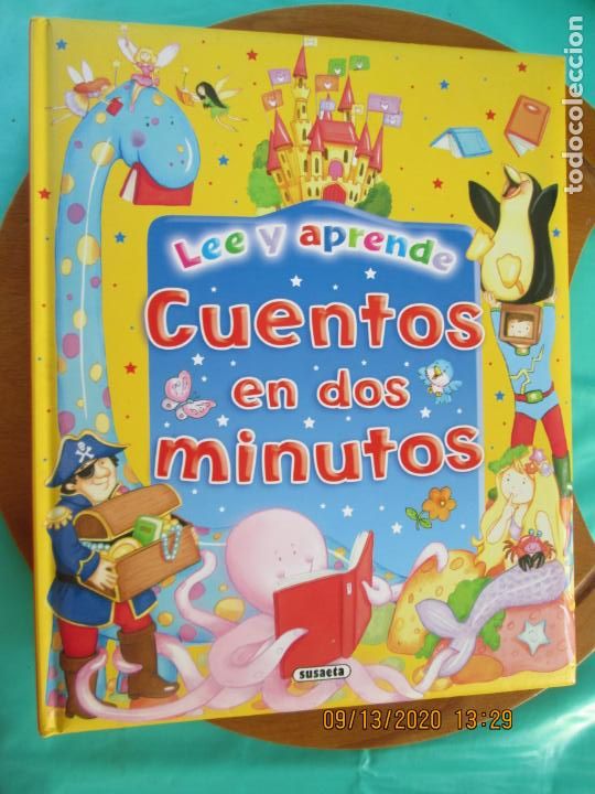 Libros de segunda mano: CUENTOS EN DOS MINUTOS , LEE Y APRENDE - SUSAETA - Foto 1
