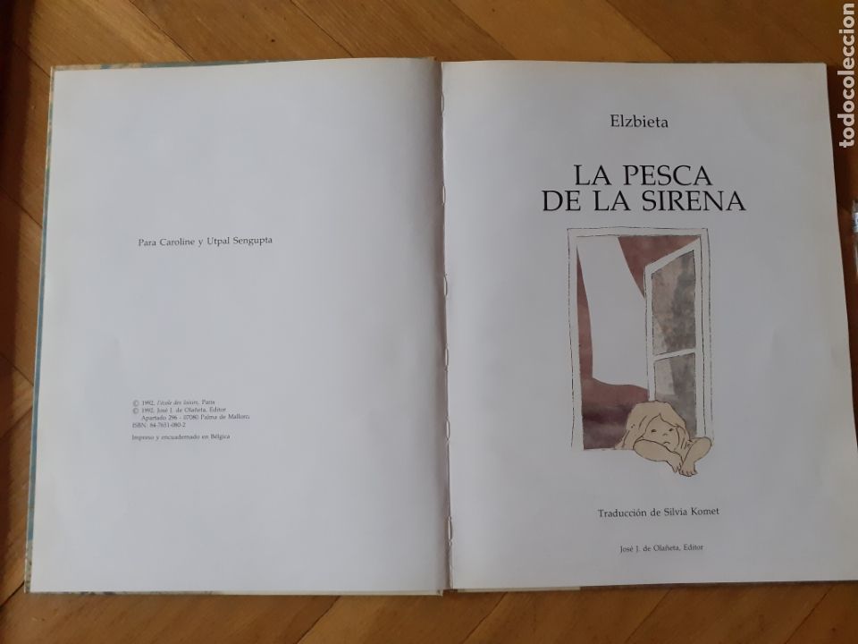 Libros de segunda mano: La pesca de la sirena. Elzbieta - Foto 3