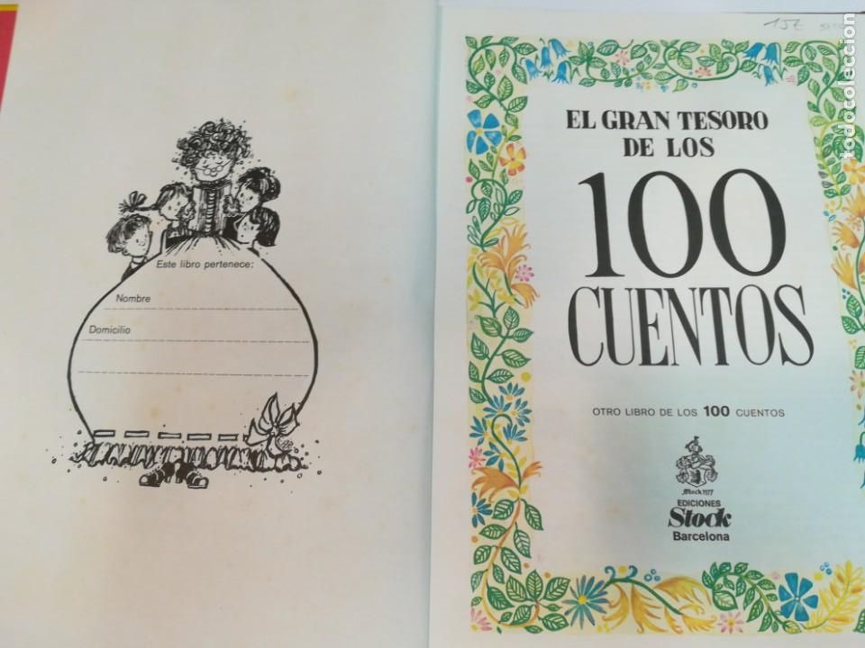 Libros de segunda mano: El gran tesoro de los 100 cuentos S750T - Foto 2