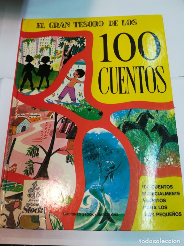 Libros de segunda mano: El gran tesoro de los 100 cuentos S750T - Foto 1