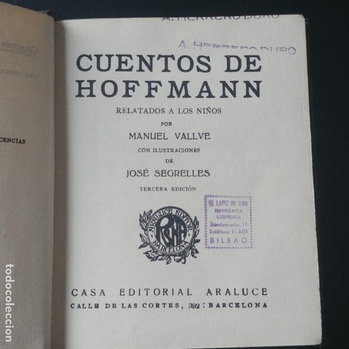Libros de segunda mano: CUENTOS DE HOFFMANN - 3&ordf; EDICCION / COLECCION ARALUCE - Foto 4