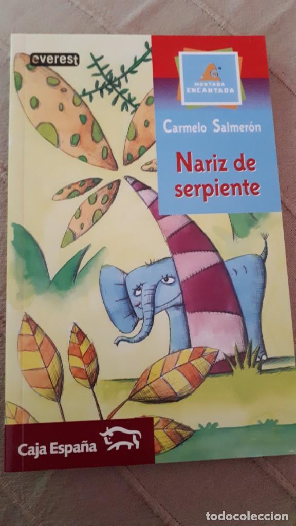 Libros de segunda mano: Nariz de serpiente - Carmelo Salmer&oacute;n - Foto 1
