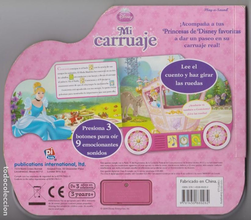 Libros de segunda mano: disney -- mi carruaje - Foto 2
