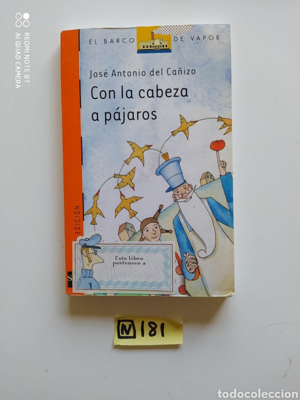 Libros de segunda mano: Con La Cabeza A P&aacute;jaros - Foto 1