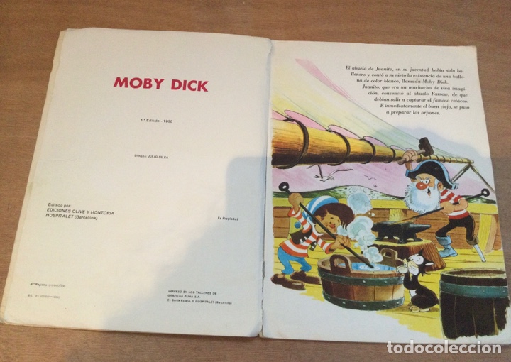 Libros de segunda mano: Moby Dick. Ediciones Oliv&eacute; y Hontoria - Foto 3