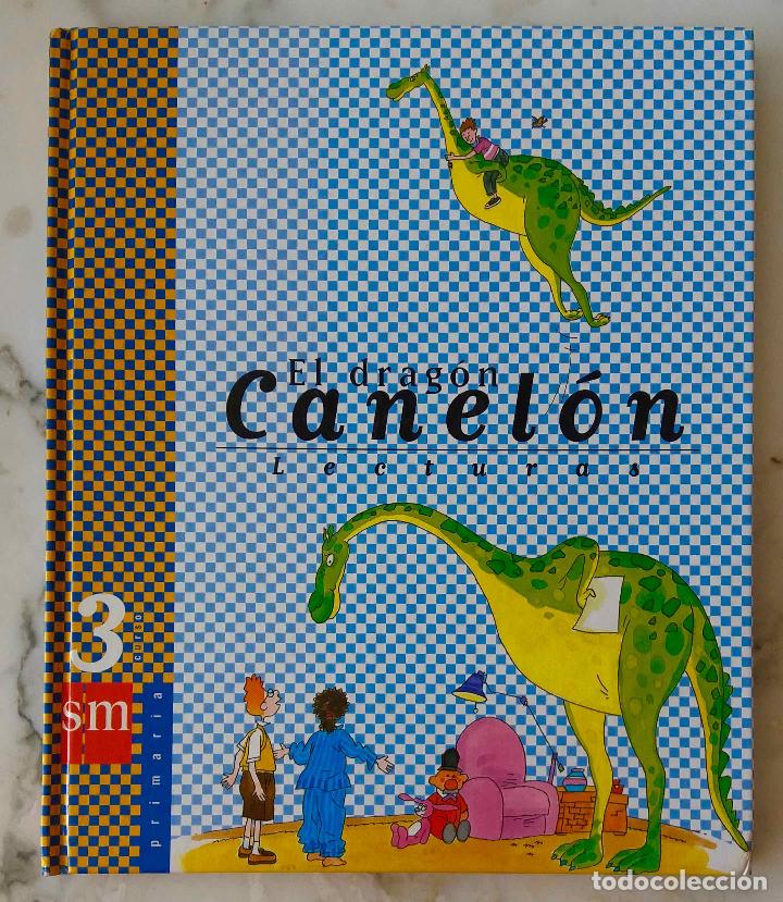 Libros de segunda mano: EL DRAG&Oacute;N CANEL&Oacute;N, LECTURAS. LIBRO SM 2001, PRIMARIA - Foto 1