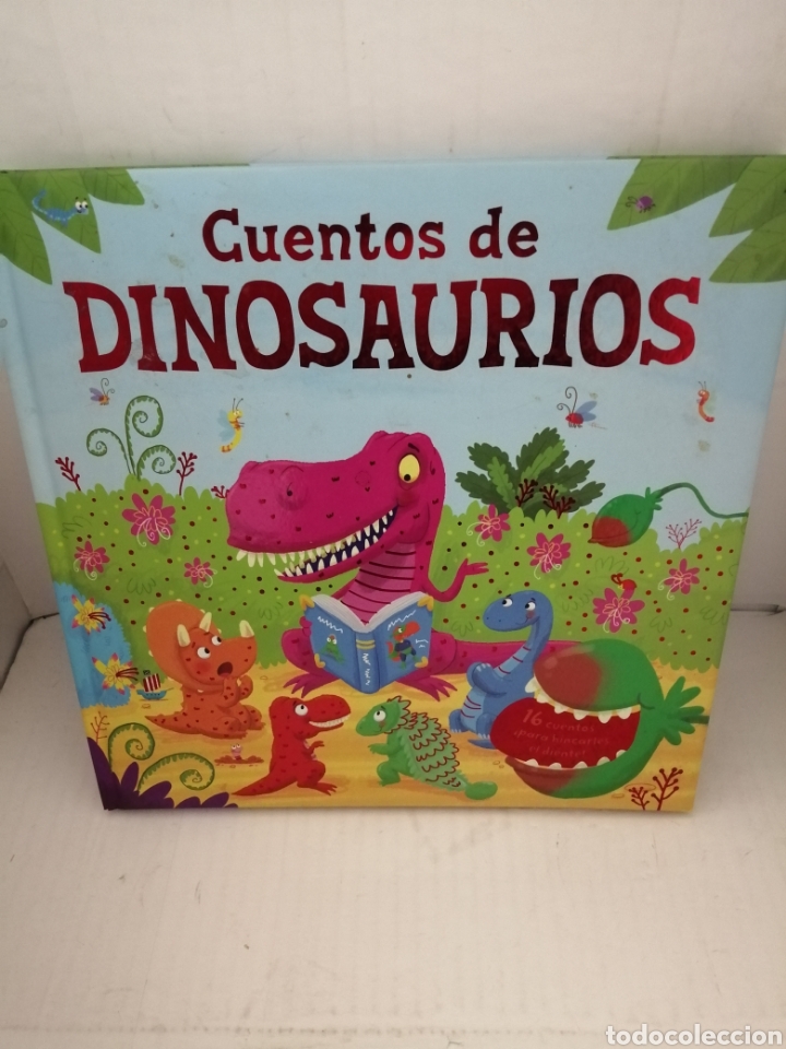 Libros de segunda mano: Cuentos de dinosaurios: 16 Cuentos para hincarles el diente - Foto 1