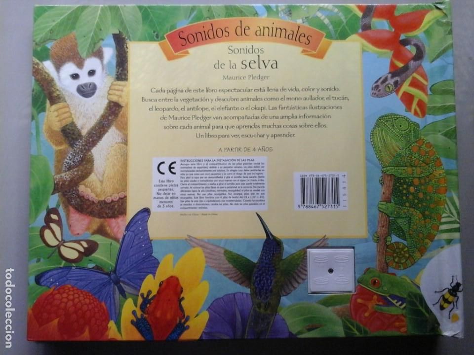 Libros de segunda mano: MAURICE PLEDGER. SONIDOS DE LA SELVA. POP-UP. RARO. - Foto 2