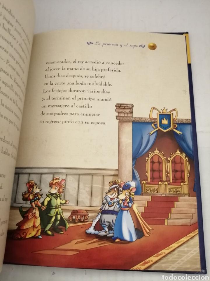 Libros de segunda mano: LA PRINCESA Y EL SAPO (Geronimo Stilton y los Cuentos Cl&aacute;sicos) - Foto 3
