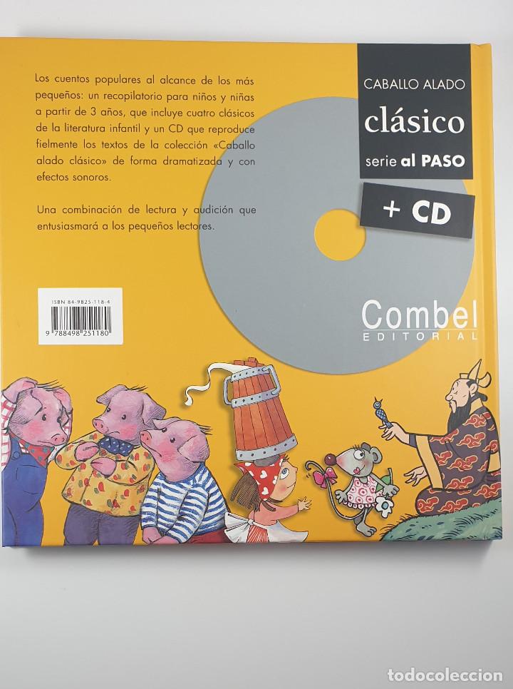 Libros de segunda mano: LIBRO-CD-CUENTOS CLASICOS-CABALLO ALADO-COMBEL - Foto 2
