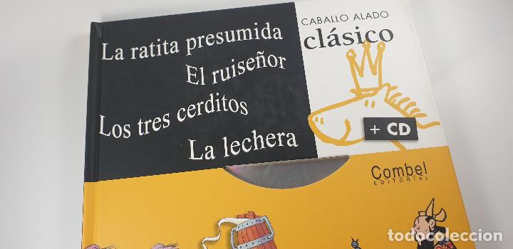 Libros de segunda mano: LIBRO-CD-CUENTOS CLASICOS-CABALLO ALADO-COMBEL - Foto 5