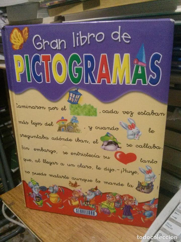 Libros de segunda mano: GRAN LIBRO DE PICTOGRAMAS, SERVILIBRO - Foto 1